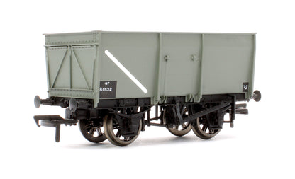37-450A Pre-Owned 16T BR Grey Slope Side Mineral Wagon No.B11532