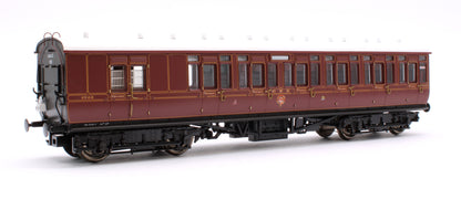 GWR Toplight Mainline City Lined Crimson Third Brake 3748 Set 1