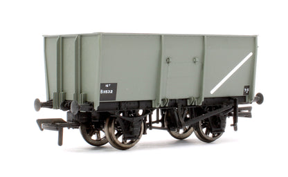 37-450A Pre-Owned 16T BR Grey Slope Side Mineral Wagon No.B11532