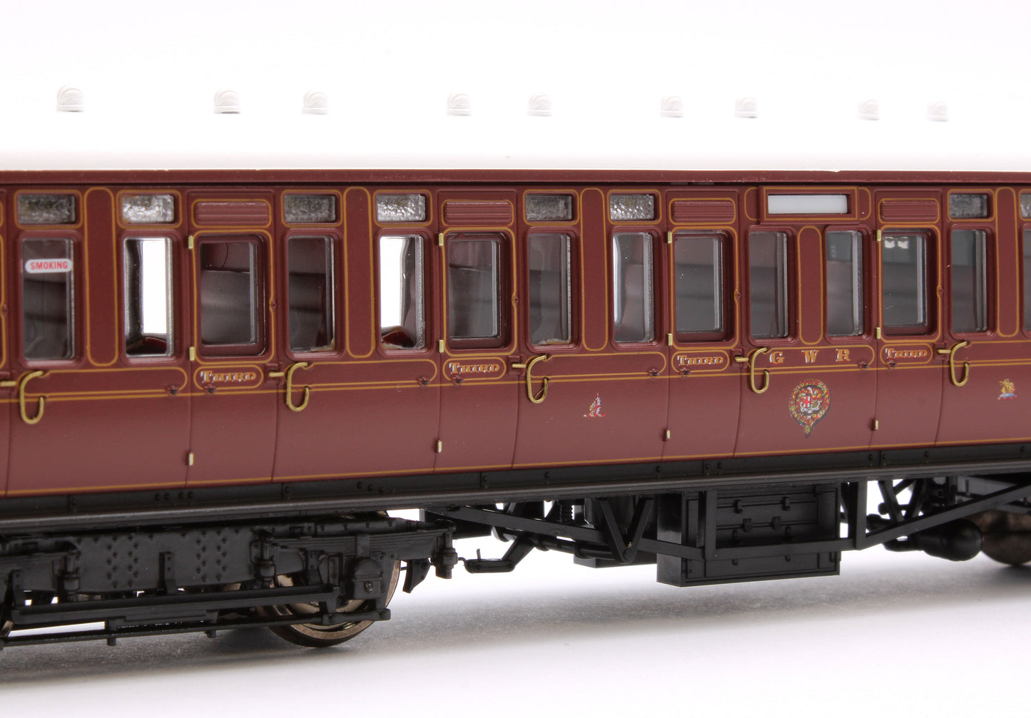 Pre-Owned 4P-020-001 GWR Toplight Mainline City Lined Crimson Third Brake 3747 Set 1