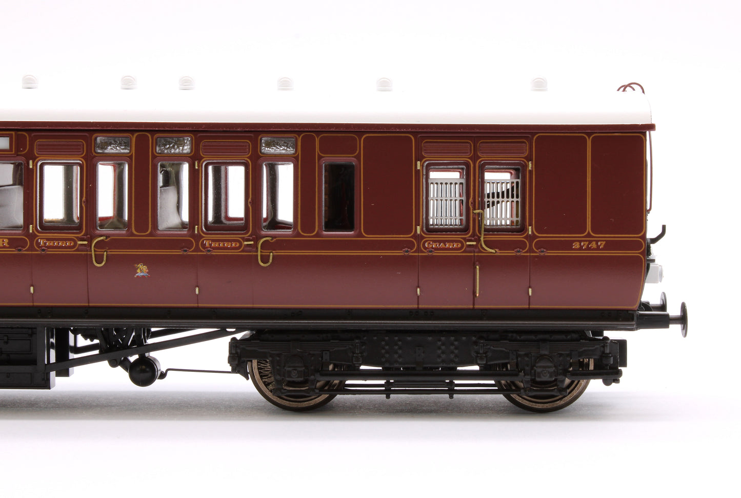 GWR Toplight Mainline City Lined Crimson Third Brake 3747 Set 1