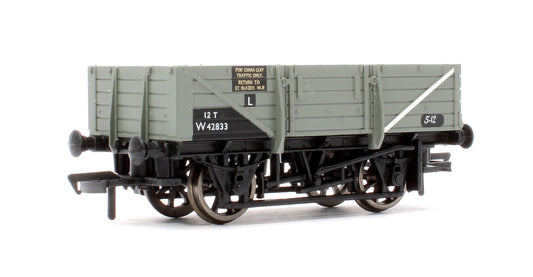 Pre-Owned 33-079A 12T BR 5 Plank Grey China Clay Wagon No.W42833