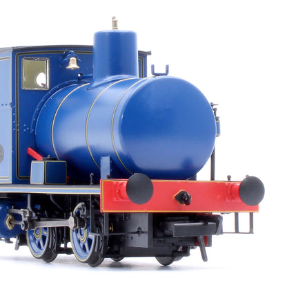 Andrew Barclay Fireless 0-4-0 - Lined Caledonian Blue Steam Locomotive - DCC Sound
