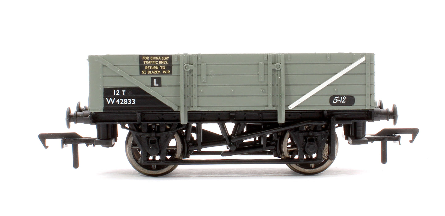 Pre-Owned 33-079A 12T BR 5 Plank Grey China Clay Wagon No.W42833