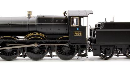 ‘Iford Manor' BR Black (Early Crest) Manor Class 4-6-0 Steam Locomotive No.7824