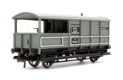 Pre-Owned 33-306 20T BR Grey Toad Brake Van No.W35918