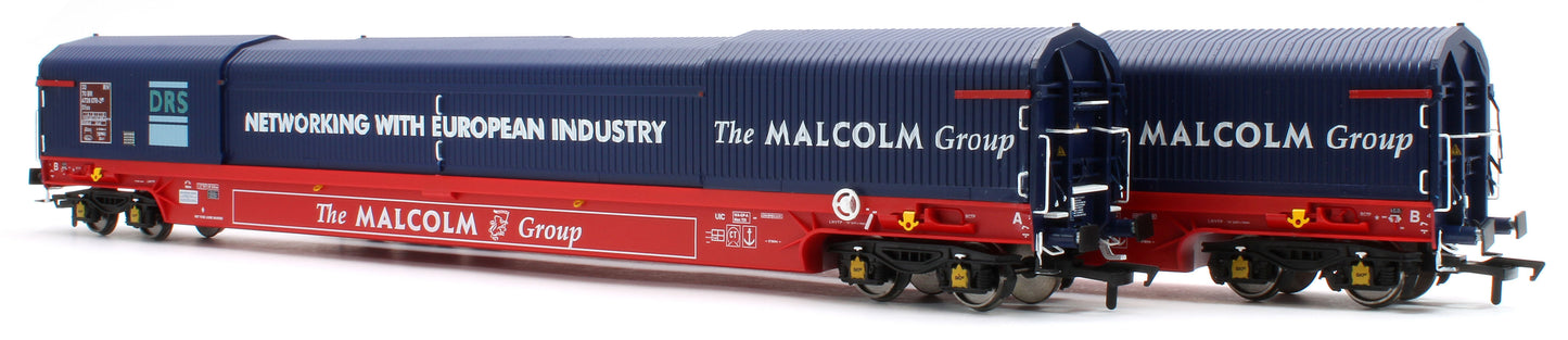 RT-OO-KSA-205A KSA 'Cube' DRS / Malcolm Logistics Group Vans Twin Pack