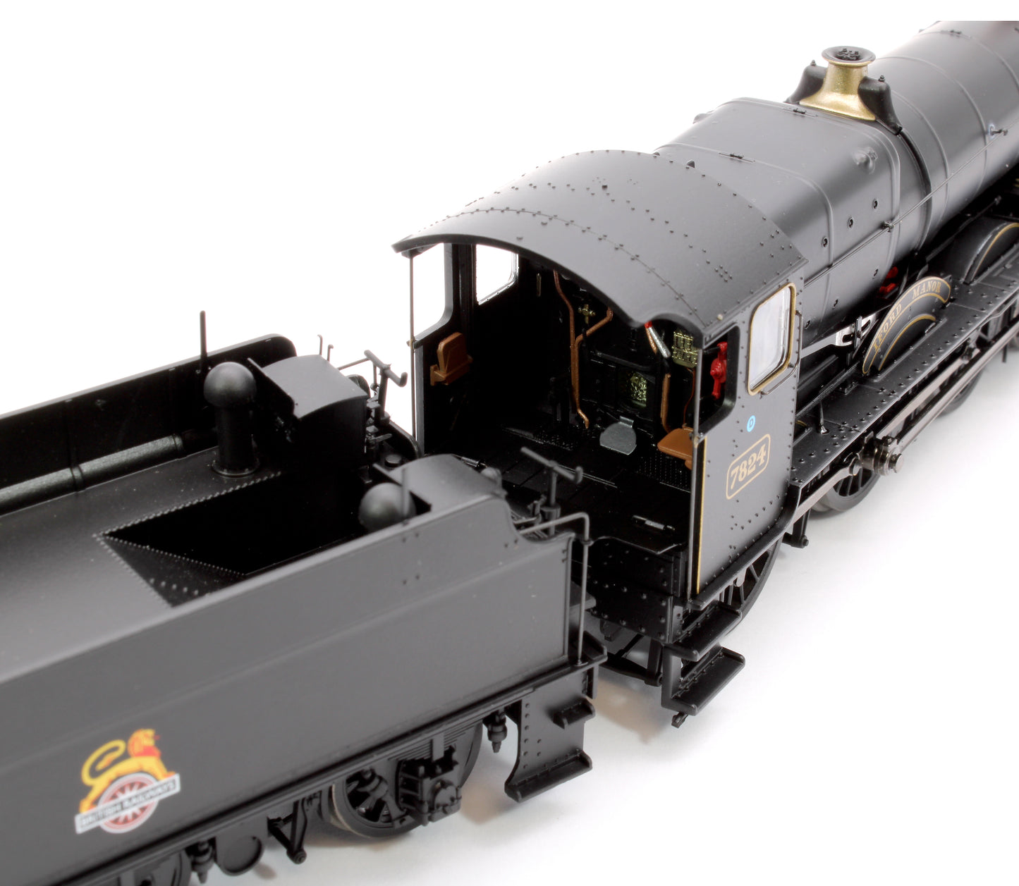 ‘Iford Manor' BR Black (Early Crest) Manor Class 4-6-0 Steam Locomotive No.7824 (DCC Sound)