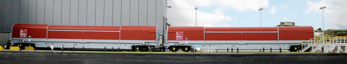 Pre-Owned RT-OO-KSA-201A KSA ‘Rover Cube’ Wagons Original Maroon & Grey Livery No. 33 70 4739 001-4 and 017-0 - Twin Pack