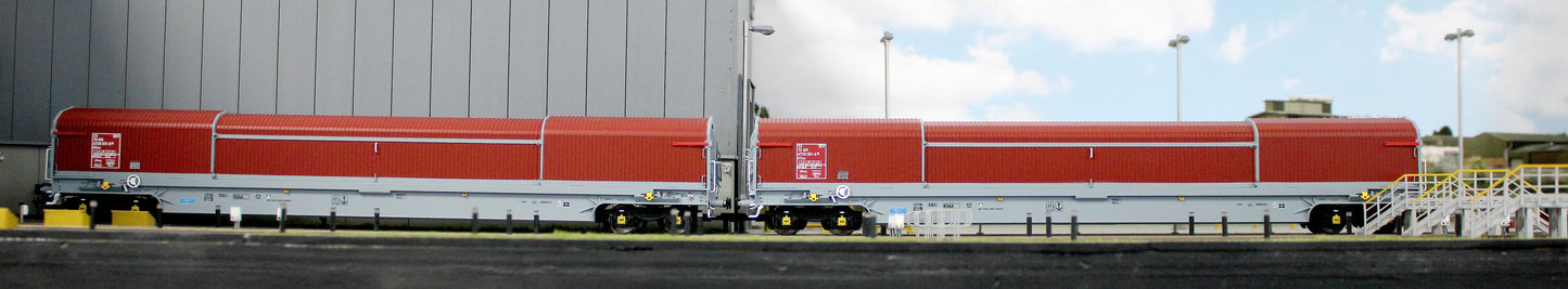 RT-OO-KSA-201C KSA ‘Rover Cube’ Wagons Original Maroon & Grey Livery No. 33 70 4739 044-4 and 059-2 - Twin Pack