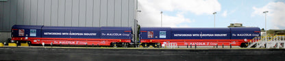 Pre-Owned RT-OO-KSA-205A KSA 'Cube' DRS / Malcolm Logistics Group Vans Twin Pack