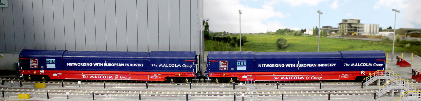 RT-OO-KSA-205A KSA 'Cube' DRS / Malcolm Logistics Group Vans Twin Pack