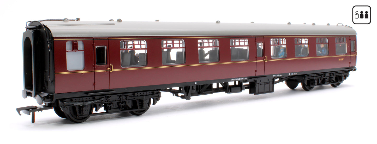 BR Mk1 TSO Tourist Second Open BR Maroon (Passengers Fitted) No.SC4257