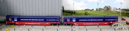 Pre-Owned RT-OO-KSA-205A KSA 'Cube' DRS / Malcolm Logistics Group Vans Twin Pack