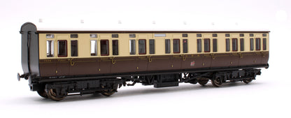 Pre-Owned GWR Toplight Mainline City Twin City Chocolate & Cream Composite 7906 Set 3