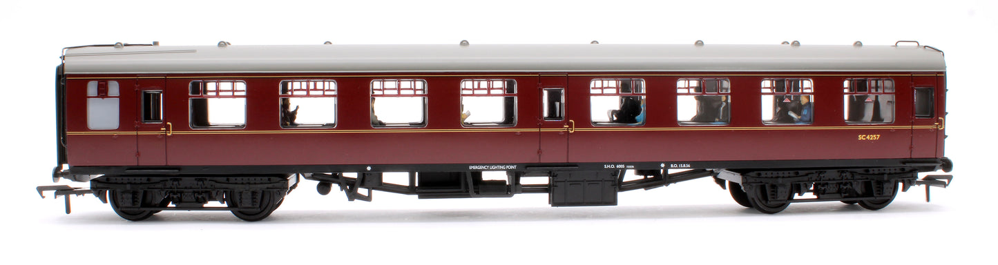 BR Mk1 TSO Tourist Second Open BR Maroon (Passengers Fitted) No.SC4257