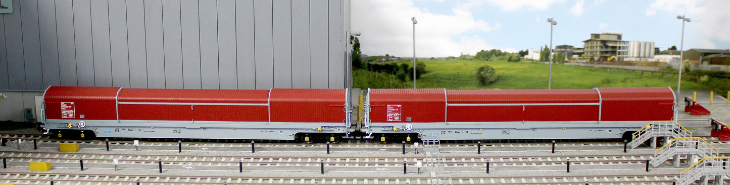 RT-OO-KSA-201B KSA ‘Rover Cube’ Wagons Original Maroon & Grey Livery No. 33 70 4739 023-8 and 031-1 - Twin Pack