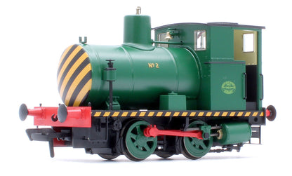 Andrew Barclay Fireless 0-4-0 - Boots No.2 (Works No. 2008) Steam Locomotive - DCC Sound