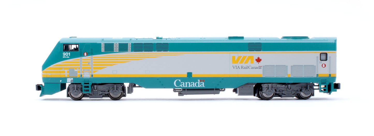 GE P42 VIA Rail 901 Diesel Locomotive - Sound Fitted