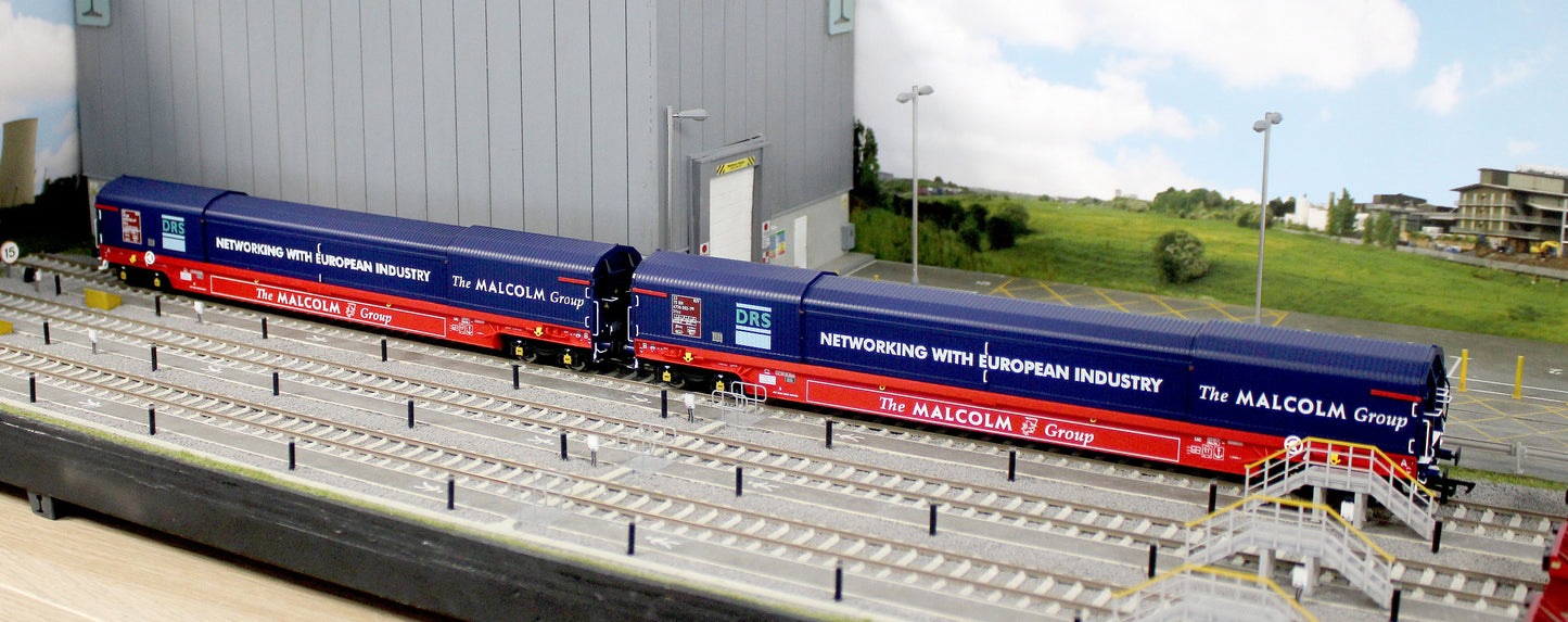 RT-OO-KSA-205A KSA 'Cube' DRS / Malcolm Logistics Group Vans Twin Pack