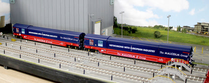 RT-OO-KSA-205A KSA 'Cube' DRS / Malcolm Logistics Group Vans Twin Pack