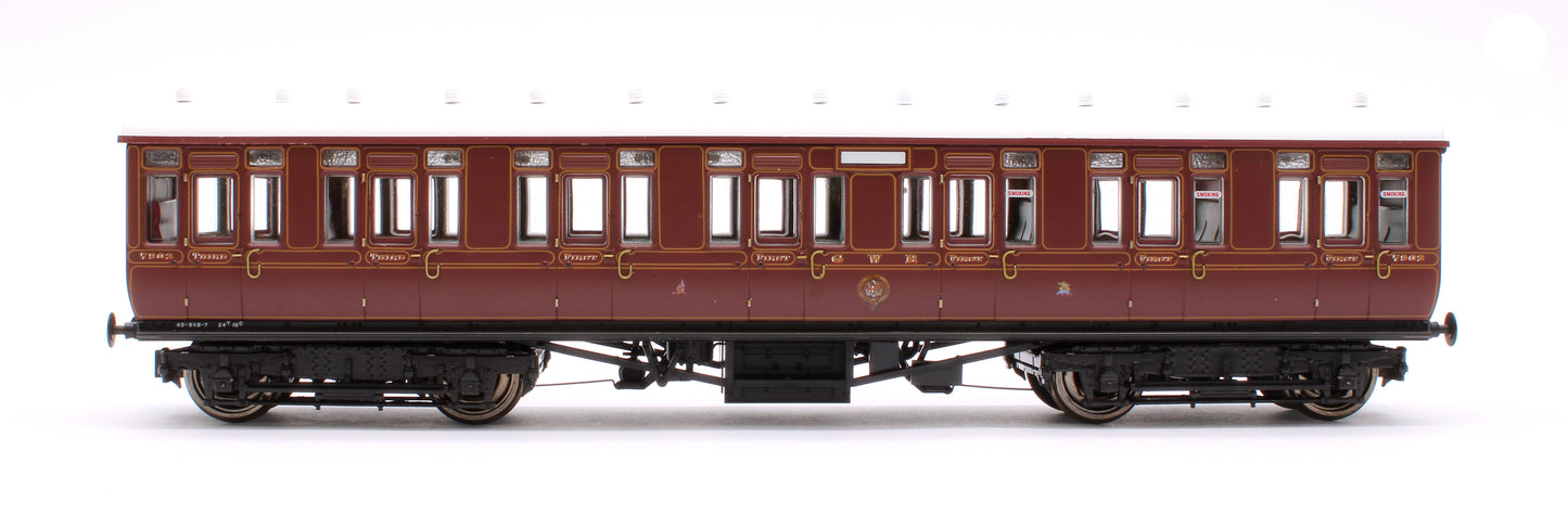 GWR Toplight Mainline City Lined Crimson Composite 7902 Set 1