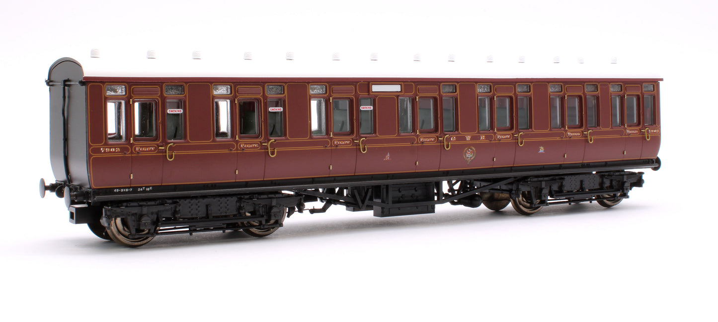 GWR Toplight Mainline City Lined Crimson Composite 7902 Set 1