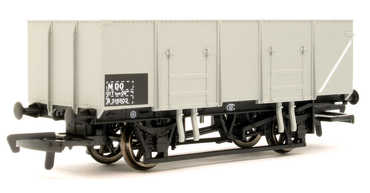 R6906 21T Mineral Wagons Triple Pack British Railways BR Grey