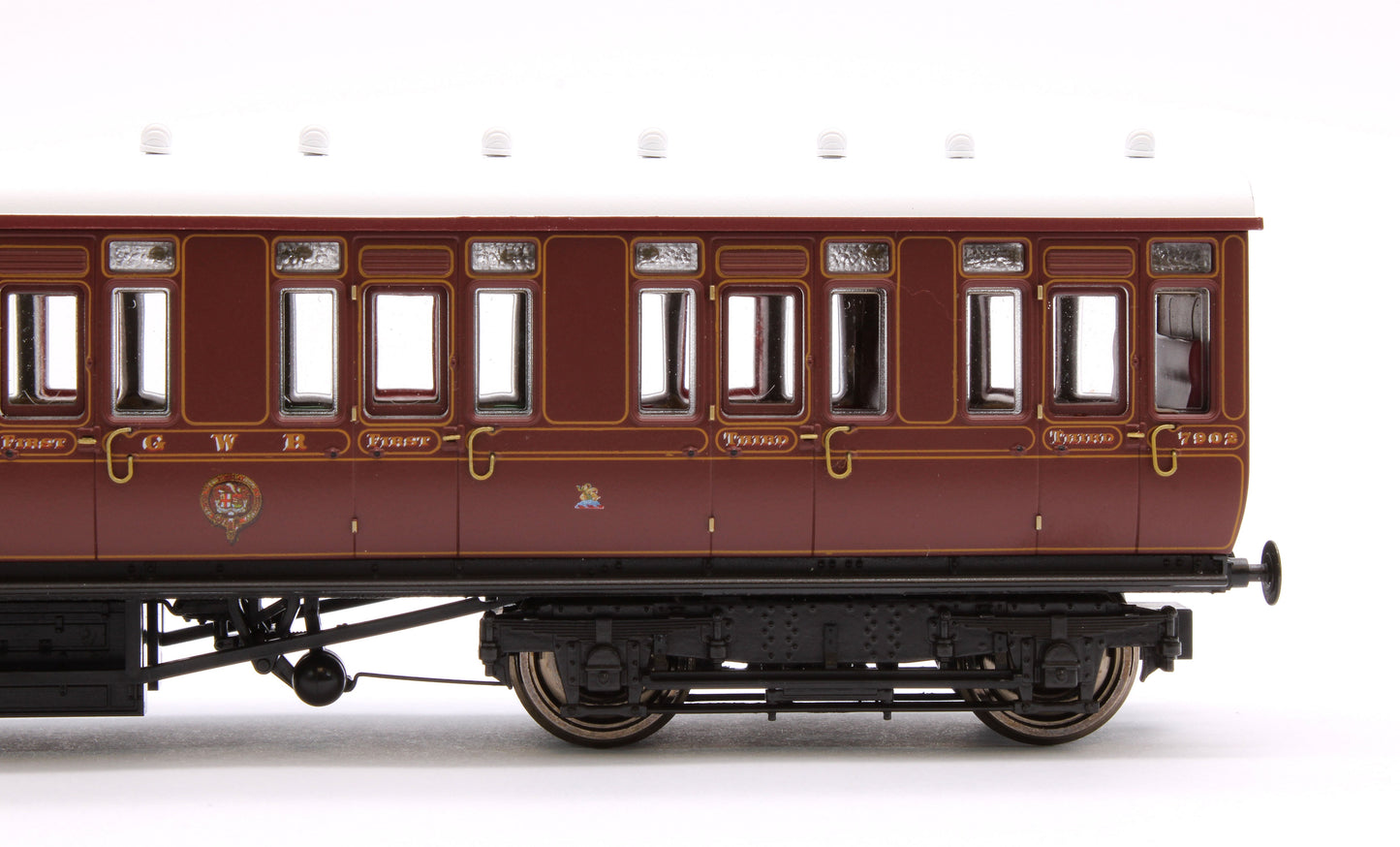 Pre-Owned 4P-020-022 GWR Toplight Mainline City Lined Crimson Composite 7902 Set 1
