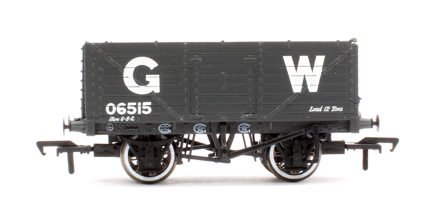 Pre-Owned 12T GWR Dark Grey 7 Plank End Door Wagon No.06515