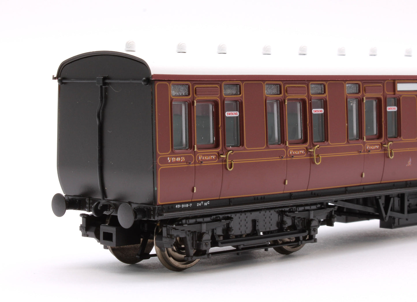 Pre-Owned 4P-020-022 GWR Toplight Mainline City Lined Crimson Composite 7902 Set 1