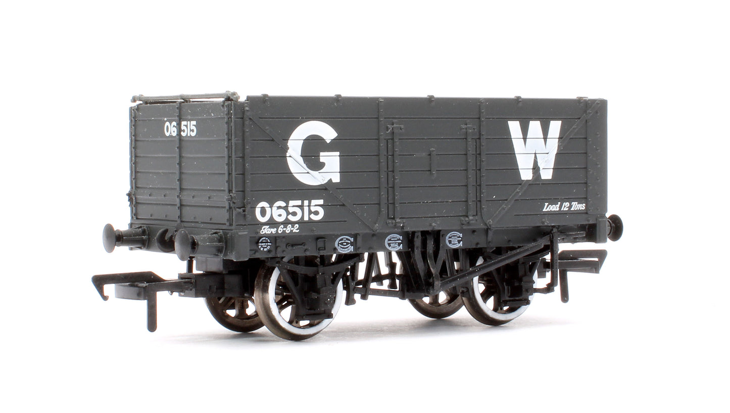 Pre-Owned 12T GWR Dark Grey 7 Plank End Door Wagon No.06515