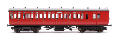 Pre-Owned 4P-020-501 GWR Toplight Mainline City BR Maroon Second Brake 3757 Set 6