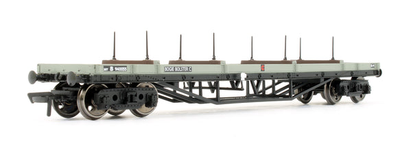 Pre-Owned 30T Bogie Bolster wagon BR Grey With Steel Girders