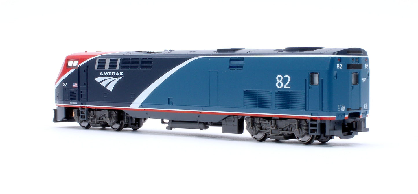 GE P42 Amtrak PhVII 82 Diesel Locomotive