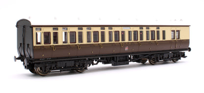 GWR Toplight Mainline City Twin City Chocolate & Cream 3rd Brake 3752 Set 3