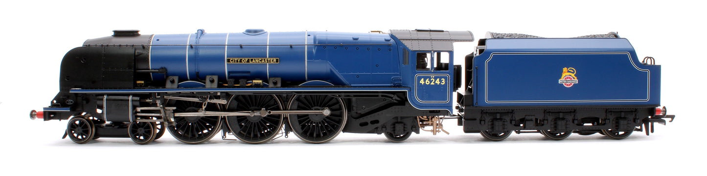 Pre-Owned R30359 Princess Coronation Class BR Blue ‘City of Lancaster’ 46243 Steam Locomotive