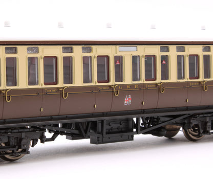 GWR Toplight Mainline City Twin City Chocolate & Cream 3rd Brake 3752 Set 3