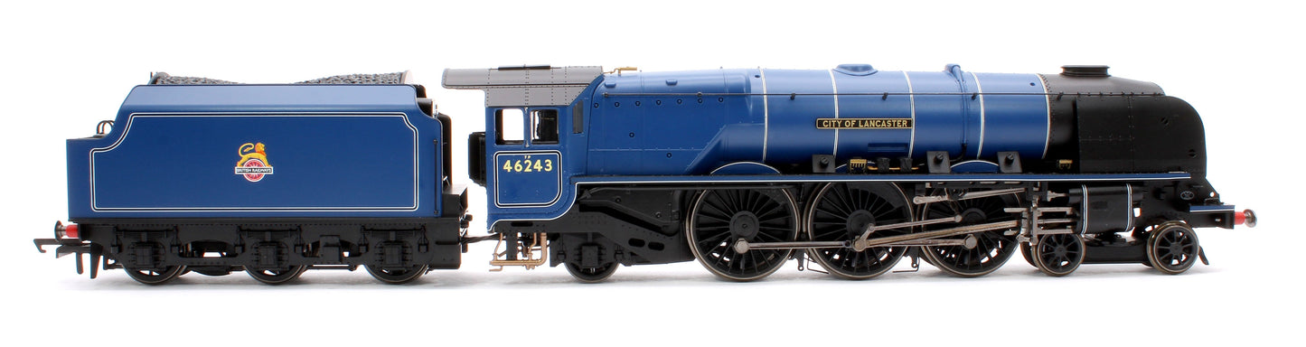 Pre-Owned R30359 Princess Coronation Class BR Blue ‘City of Lancaster’ 46243 Steam Locomotive