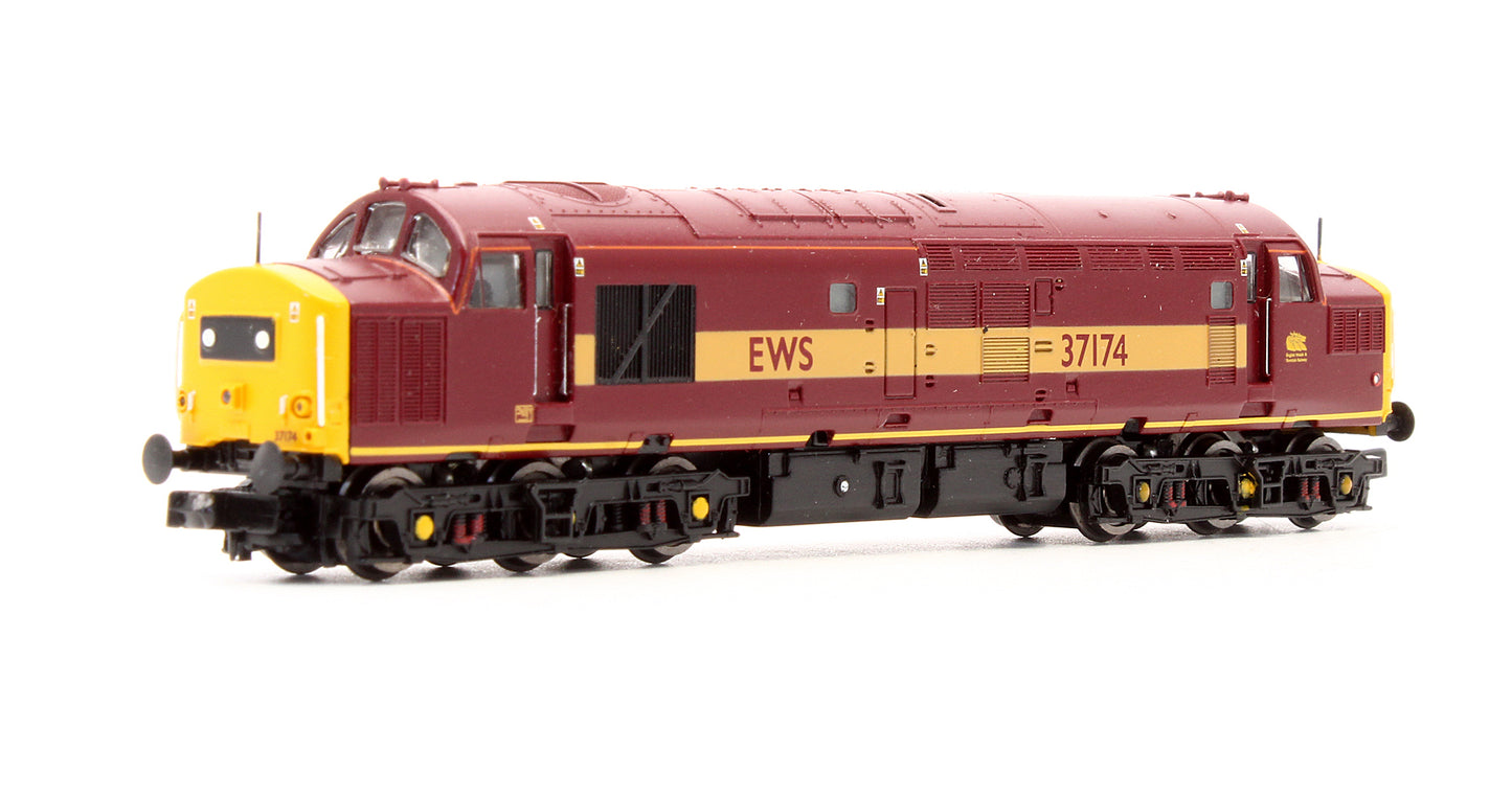 Pre-Owned 371-469 Class 37/0 37174 EWS Diesel Locomotive - DCC Fitted