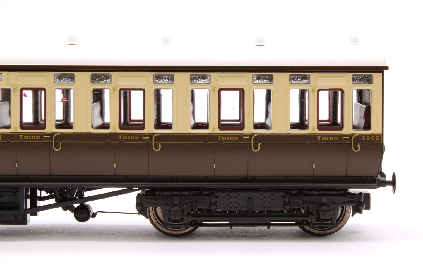 Pre-Owned GWR Toplight Mainline City Twin City Chocolate & Cream All 3rd 3905 Set 3