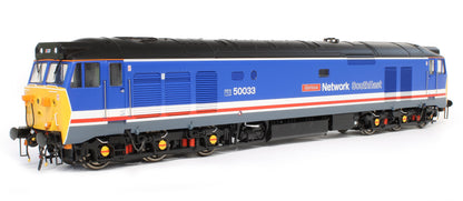 Pre-Owned Class 50 033 'Glorious' Revised Network SouthEast (Dark Blue) Diesel Locomotive