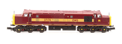 Pre-Owned 371-469 Class 37/0 37174 EWS Diesel Locomotive - DCC Fitted