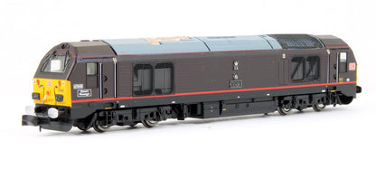Pre-Owned Class 67 'Queens Messenger' 67005 Royal Claret Diesel Locomotive DCC Fitted