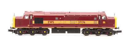 Pre-Owned 371-469 Class 37/0 37174 EWS Diesel Locomotive - DCC Fitted