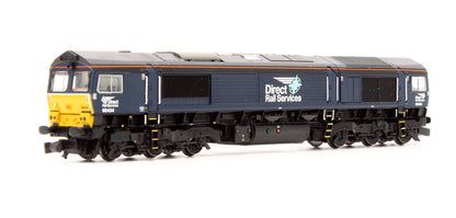 Pre-Owned 371-397 DRS Plain Blue Compass Class 66434 Diesel Locomotive - DCC Fitted