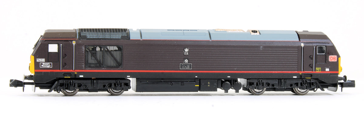 Pre-Owned Class 67 'Queens Messenger' 67005 Royal Claret Diesel Locomotive DCC Fitted