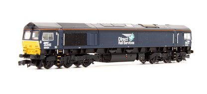 Pre-Owned 371-397 DRS Plain Blue Compass Class 66434 Diesel Locomotive - DCC Fitted