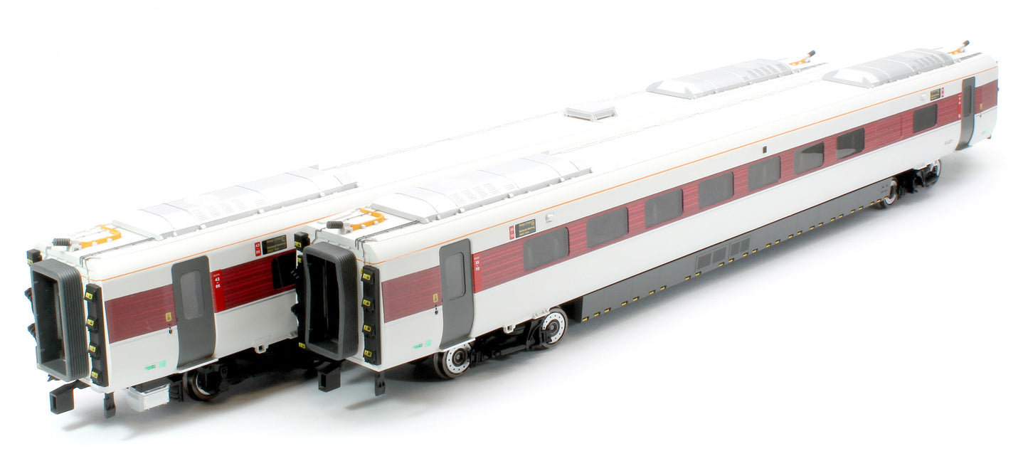 R40493 LNER Azuma Class 801/2 Railway 200 4 Car Coach Pack
