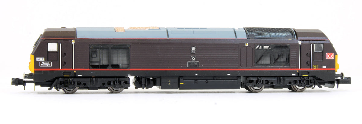 Pre-Owned Class 67 'Queens Messenger' 67005 Royal Claret Diesel Locomotive DCC Fitted
